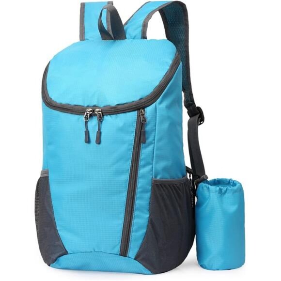 Hiking Backpack, Waterproof and Wear-resistant Lightweight Backpack Packable - Picture 1 of 2